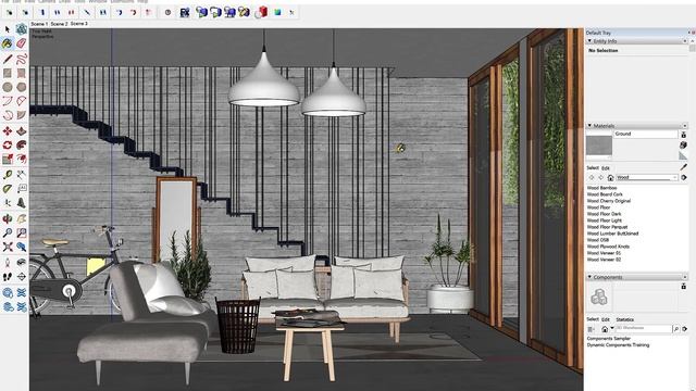 AmbientOcclusion For SketchUp - Interior Rendering смотреть онлайн