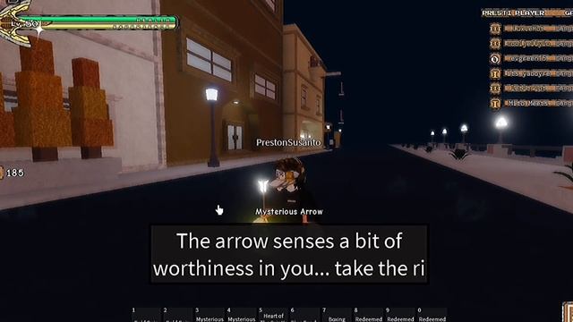 [YBA] Using 6 lucky arrows… смотреть онлайн