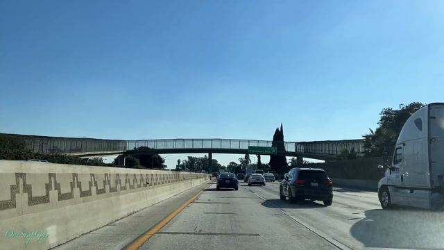 DOWNTOWN LOS ANGELES TO GARDEN GROVE CALIFORNIA DRIVE смотреть онлайн