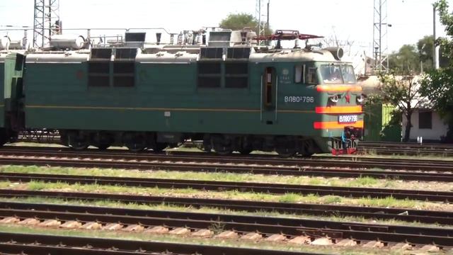 Станция Батайск из окна электропоезда смотреть онлайн