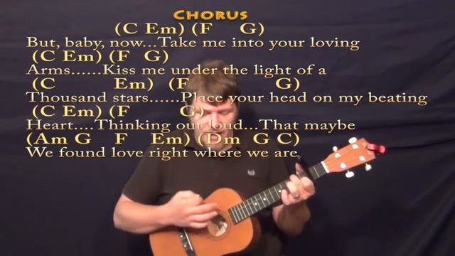 Thinking Out Loud (Ed Sheeran) Bariuke Cover Lesson with Chords/Lyrics - Capo 1st смотреть онлайн