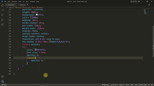 Card Shuffle on Hover Using Html Sass Only | Card With Ribbon Shape смотреть онлайн