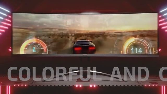AOC AGON FRAMELESS CURVED GAMING LED 49” AG493UCX смотреть онлайн