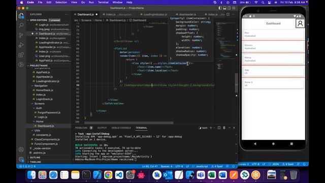 React Native tutorial part 7 | By Sriyansh IT, Hyderabad, @9866610450 смотреть онлайн