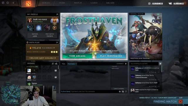 DOTA 2 СОЛО ММ/ ALOHADANCE STREAM смотреть онлайн