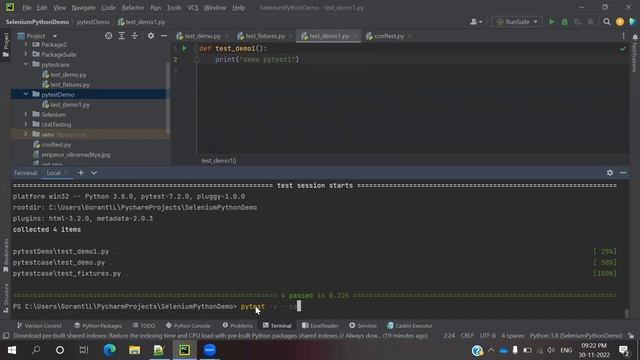 Python With Selenium and PyTest Part 44: Different ways to Run our PyTest Test Cases смотреть онлайн