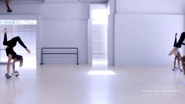 Гибкие,красивые девочки на гироскутере Smart Balance