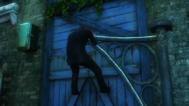 Зашли в зелёные ворота и там....? в Unhcarted 3 смотреть онлайн