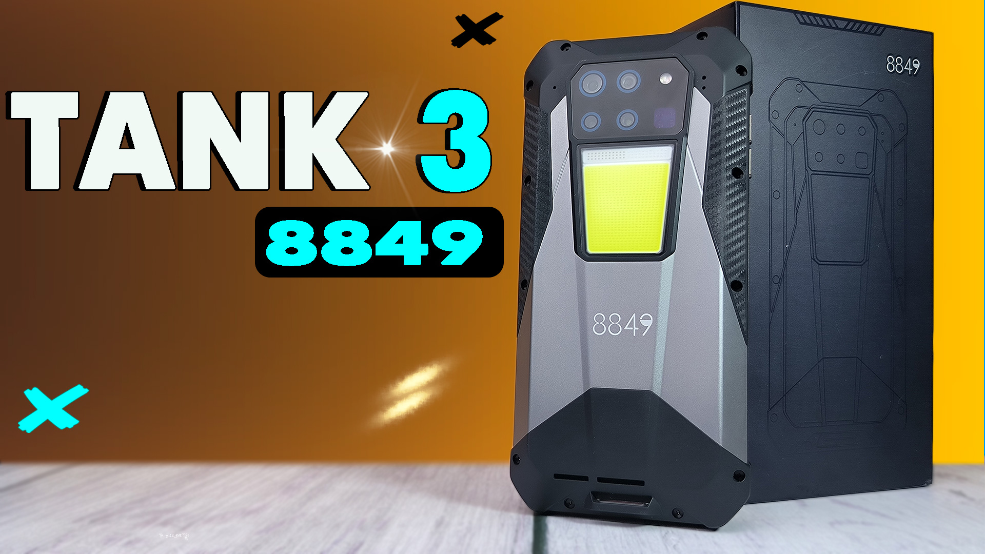 8849 TANK 3 Unihertz. Полный обзор самого мощного и продвинутого БРОНЕФОНА в мире смотреть онлайн