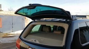 Ремонт кнопки стекла багажника Туарег