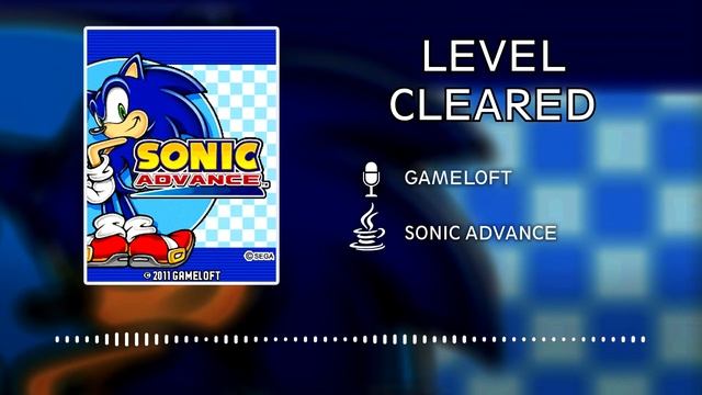 Sonic Advance OST (JAVA) - Level Cleared смотреть онлайн
