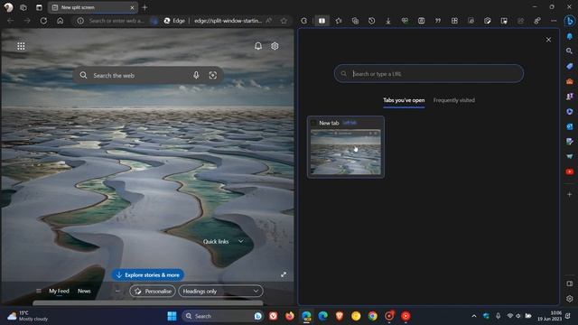 Microsoft Edge's new Split screen feature now includes these useful changes смотреть онлайн