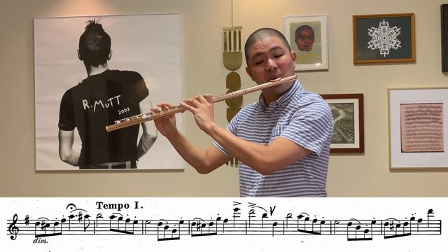 Köhler Etude Op. 33 #5: ALLEGRETTO (MARZIALE) [Melodious & Progressive Studies for Flute, Page 23] смотреть онлайн