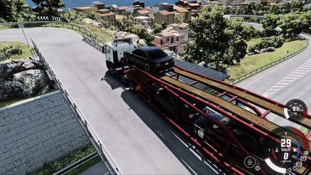 ПЕРЕВЁЗ 5 СТАРЫХ, НО ИДЕАЛЬНЫХ МАШИН НА ФУРЕ! (BeamNG Drive) смотреть онлайн