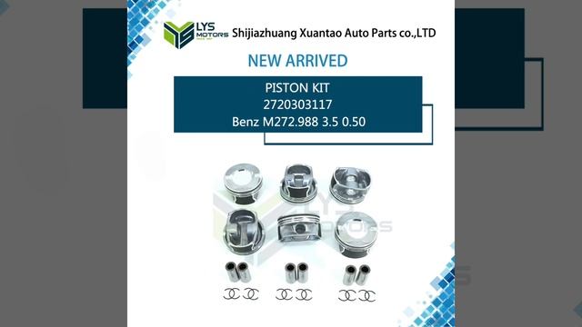 Mercedes-Benz E350 Piston Kit Piston Ring FOR M272.964 3.5L 272.988 3.5 смотреть онлайн