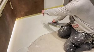 ВНИМАНИЕ! Микроцемент! Пошаговый мастер класс по нанесению материала на полы! Тонкости и советы!