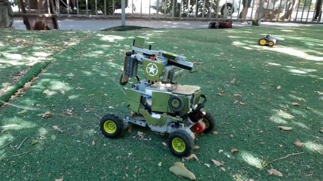 Советский броневик БА 64 из lego ev3 и lego technic смотреть онлайн
