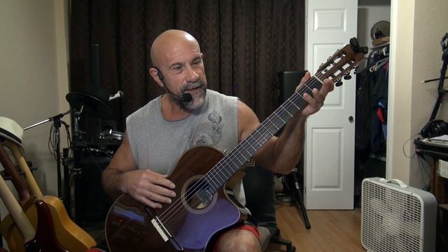 Nylon Hybrid Sound Comparison - Cort Sunset Nylectric Deluxe Vs Cordoba Fusion 14 Rose смотреть онлайн