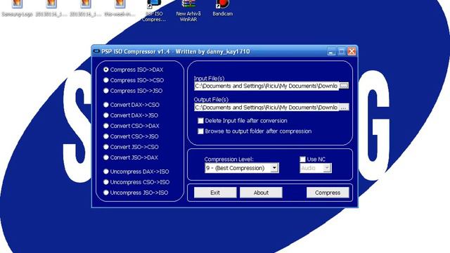 PSP ISO COMPRESER V1.4 смотреть онлайн