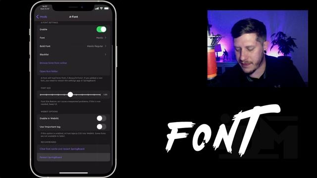 How To Change Font iPhone iOS 14