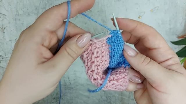 Носки - следки на двух спицах. Следки с пяткой бумеранг.