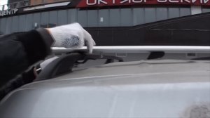 Установка поперечин на Ладу Лагрус