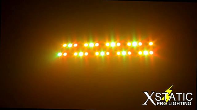X-1W45LED Proteus LED Xstatic Pro Lighting DMX Effect dj bar club party Review смотреть онлайн