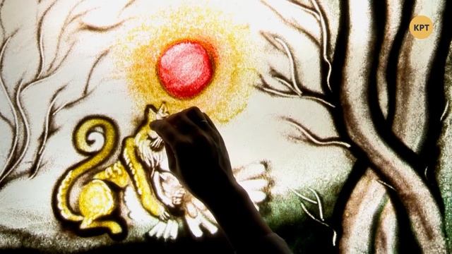 Почему кот после обеда умывается? – Литовская сказка // Сказки на песке #5 смотреть онлайн