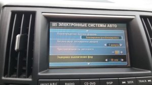 Русификация Infiniti FX35 2003-2007