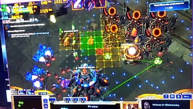 StarCraft II co-op missions benchmark Nvidia GeForce GT330m overclook Toshiba A665 Intel i7 720QM смотреть онлайн