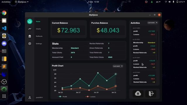 Electron Desktop Application смотреть онлайн