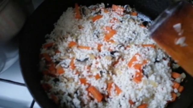 #Анапа. Сегодня. Собрали грибы, теперь готовим плов. смотреть онлайн