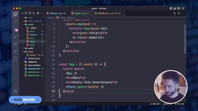 SSG, SSR, CSR y ISR en Next.js смотреть онлайн