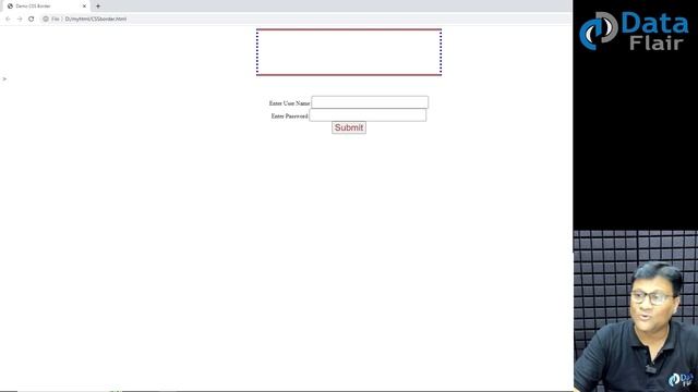 CSS Practical - CSS Border Property | Border Style in CSS | CSS Tutorials For Beginners [Hindi] смотреть онлайн