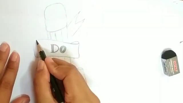 Drawing Banner Quote - Vintage Font Style (Tutorial step by step) смотреть онлайн