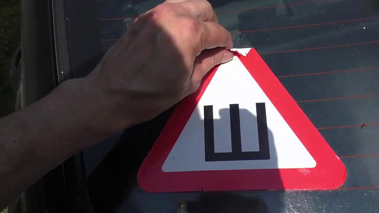 Как снять наклейку со стекла автомобиля смотреть онлайн