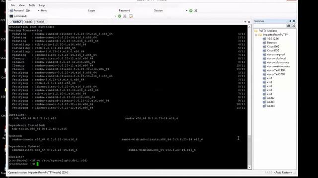 GlusterFS 2-bricks 3-nodes plus CTDB/samba/vip-nic смотреть онлайн