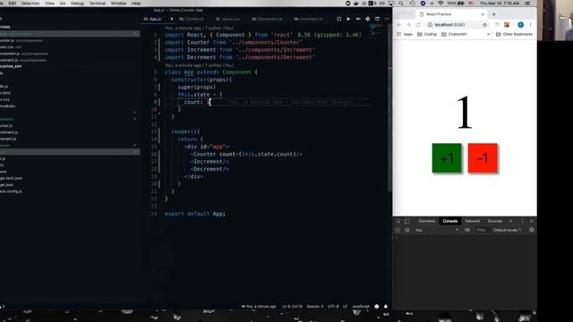 Learn the basics of React Hooks: Intro to React Hooks and our Counter App смотреть онлайн