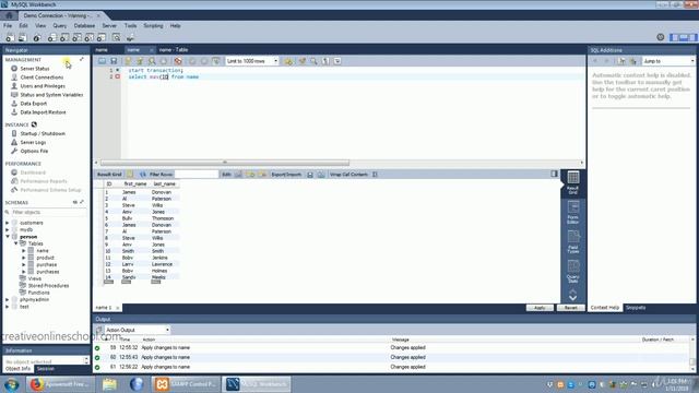 Transactions and sequence | | Advance MYSQL смотреть онлайн