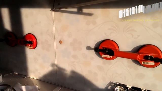 Установка кухонного фартука с подсветкой смотреть онлайн