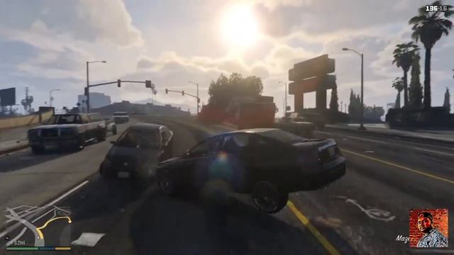 GTA5 gameplay on Nvidia GTX 1080 (Max settings) смотреть онлайн