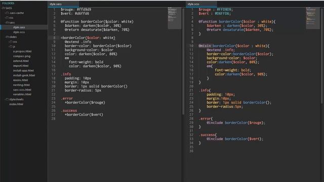 CSS Maintenable avec SASS et Compass (9/14) : Différence entre SCSS et SASS смотреть онлайн