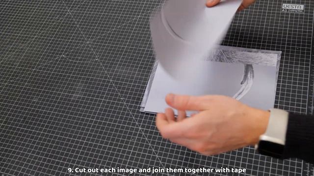 How to Create the ACCURATE OUTLINES From a Reference Photo - For Any Sized Artworks! смотреть онлайн