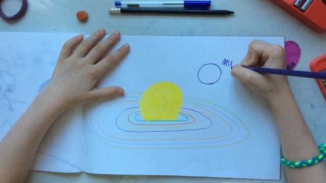 Сатурн, рисуем планеты, космос, рисование для детей (с юмором), с юмором о космосе смотреть онлайн