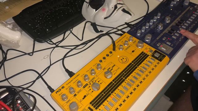 Behringer RD6 & TD3 Electro Jam / No Mixing смотреть онлайн
