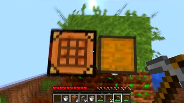 НУБ ВЫЖИВАЕТ НА ОСТРОВЕ SKYBLOCK! НУБИК ПЕРВОЕ ВЫЖИВАНИЕ НА СКАЙ БЛОК! MINECRAFT #1 смотреть онлайн