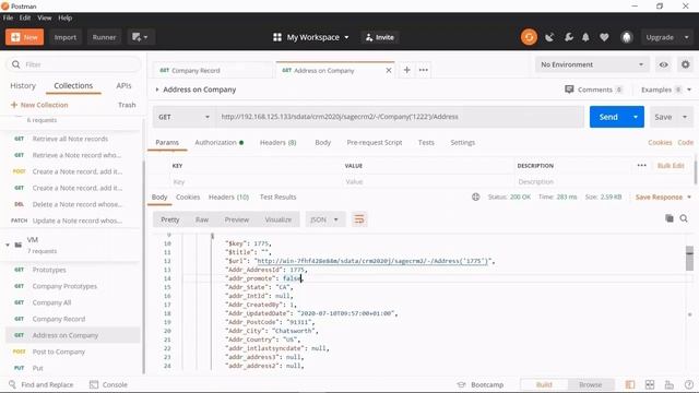 Sage CRM: REST API Usage смотреть онлайн