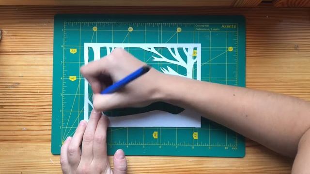 DIY Lightbox. Новогодний декор своими руками. МК Новогодний светильник.