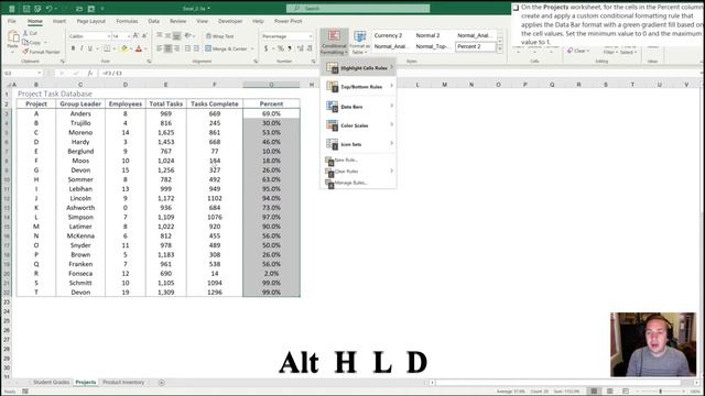 MO-201 Excel Expert Exam Review 2-3 Practice Tasks (1/3) смотреть онлайн