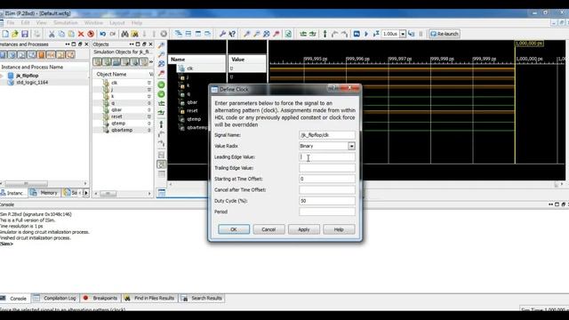 JK Flip Flop Simulation in Xilinx using VHDL Code смотреть онлайн